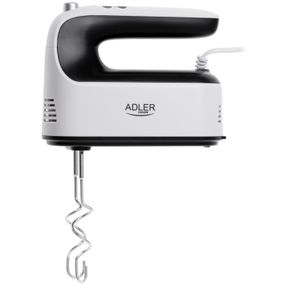 Міксер Adler AD 4229 ручний/ 600Вт/ 9 швидкостей/ Turbo/ контейнер для аксесуарів/ білий