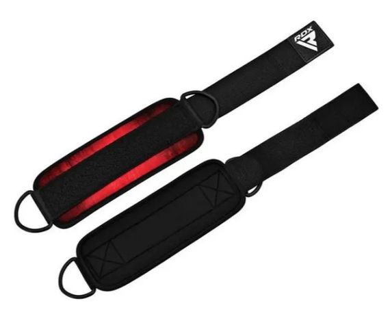 Манжети на щиколотку RDX A4 Gym Ankle Pro Red Pair (WAN-A4R-P) | Зображення 2