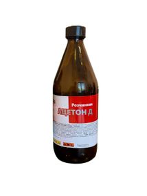 Розчинник "Ацетон Д" УХС 0,4 кг (бут. скло)