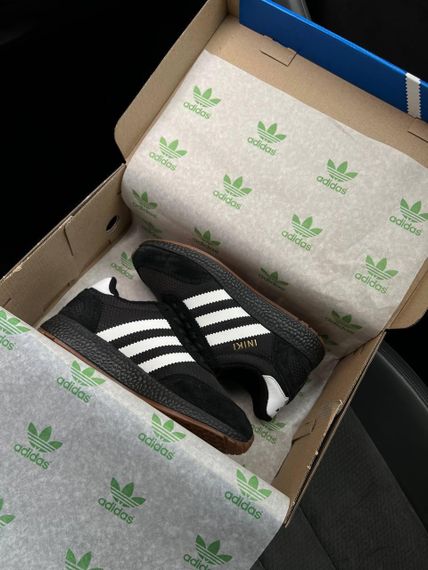 Зимние женские кроссовки Iniki  Fleece Termo All Black White Stripes Gum , Вьетнам 37 23.5 см | Зображення 8