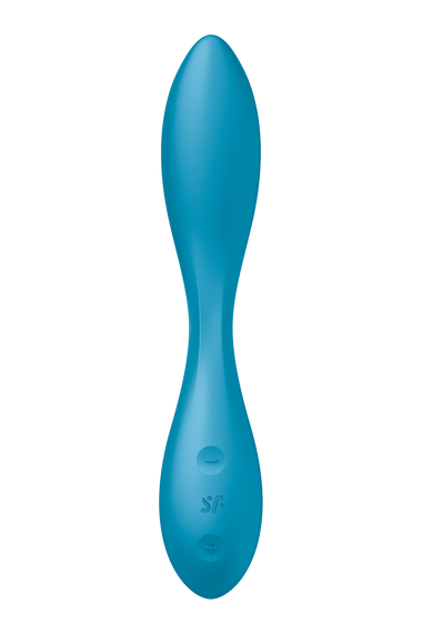 Мульти вібратор універсальний SATISFYER G-SPOT FLEX 1 блакитний Sex Aura | Зображення 5