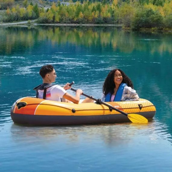 Човен надувний тримісний Intex Challenger 2 (236х114х41 см, весла, насос), Intex 66312 | Зображення 6