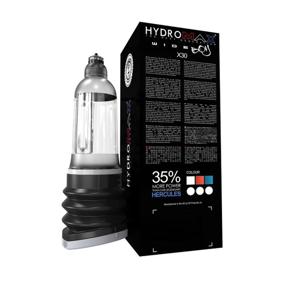 Гідропомпа Bathmate Hydromax 7 WideBoyClear (X30) для члена довжиною від 12,5 до 18 см, діаметр до 5 Sex Aura | Зображення 5