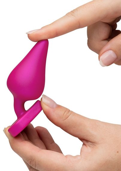 Набір із 3 анальних пробок ROMP Luster різнокольорові Sex Aura | Зображення 7
