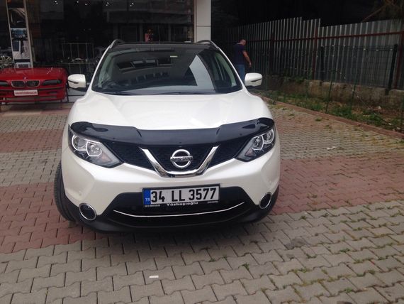 Дефлектор капота EuroCap (2014-2017) для Nissan Qashqai | Зображення 8