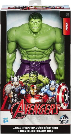 Игровая фигурка Халк 30 см Оригинал Marvel Avengers Titan Hero Hulk 12” Action Figure