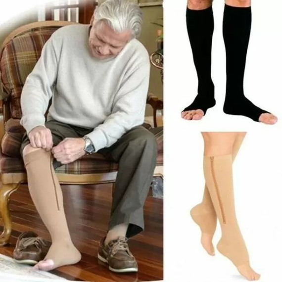 Компресійні гольфи на змійці Zip Sox Помошь у разі варикозу | Зображення 2