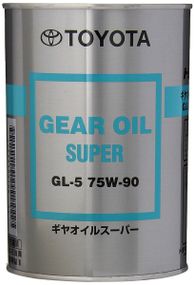 Трансмісійна олива Toyota Gear Oil Super 75W-90 GL-5 1л.
