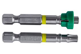 Бита с ограничителем Intertool - T30 x 50 мм Storm (2 шт.) (VT-0232)