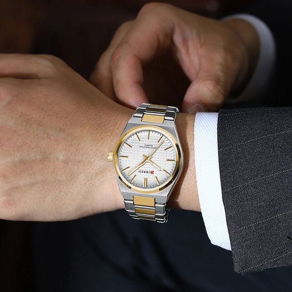 Curren 8439 Silver-Gold-White | Зображення 2