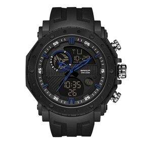 Часы Sanda 6012 Black-Blue
