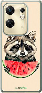 Чохол на Infinix Zero 30 4G Єнотик з кавуном "4605u-3413-2448"