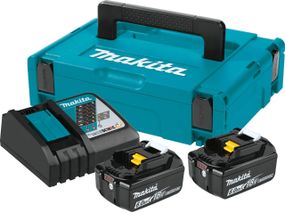Набор аккумуляторов BL1860B (2 шт) и зарядное устройство для продукции Makita LXT (198116-4)