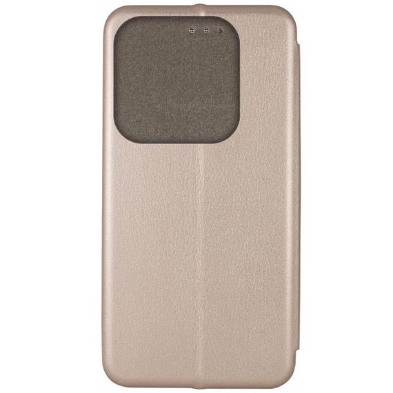 Кожаный чехол-книжка Classy для Motorola Edge 50 Pro Золотой | Зображення 1