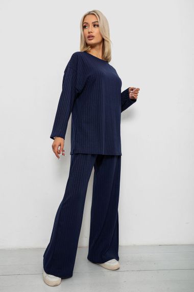 Костюм женский трикотажный, цвет синий, 257R1321 | Зображення 2