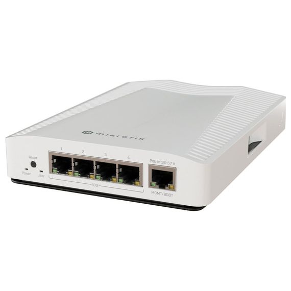 Комутатор мережевий Mikrotik CRS304-4XG-IN