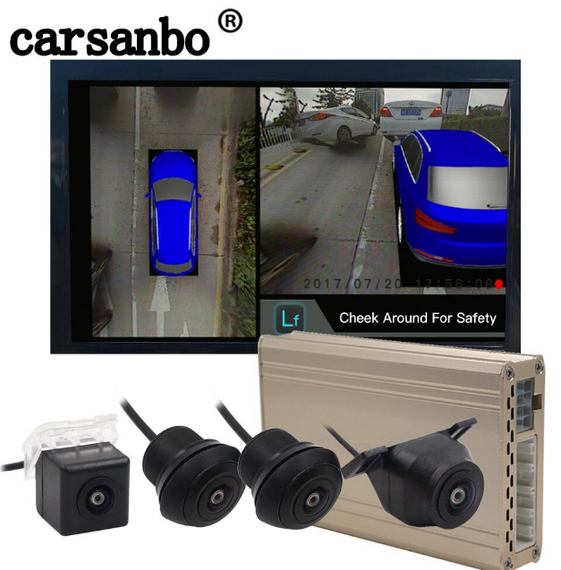 Система кругового обзора Car Cam 360 градусов Panoramic Night Vision Pro HD 6907 | Зображення 3