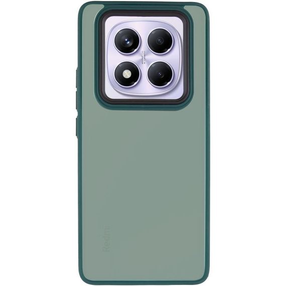 Чохол TPU+PC Lyon Frosted для Xiaomi Redmi Note 15 Pro 4G Green | Зображення 1