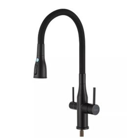Змішувач для кухні Gappo з виходом для питної води, з гнучким виливом G4399-66