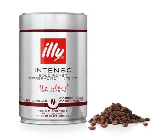Кава в зернах illy Intenso Dark 250 гр з/б Італія Іллі Інтензо темної обсмажування | Зображення 1