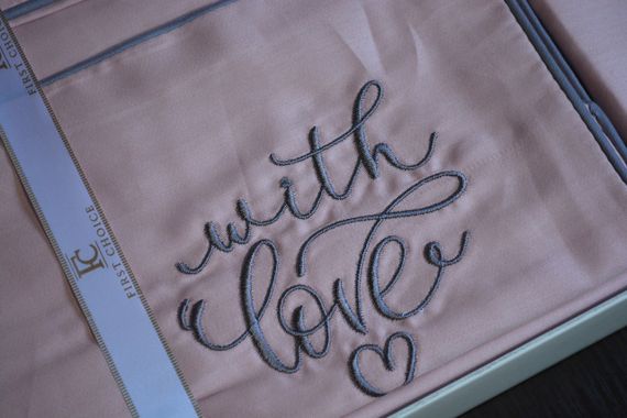 Комплект постільної білизни First Choice Deluxe Satin 200х220 Timeless Powder | Зображення 4