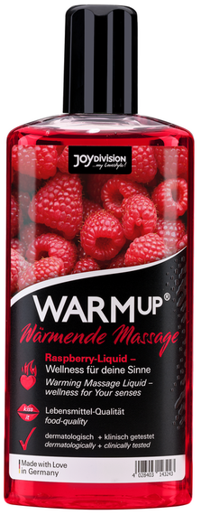 Массажное масло - WARMuр Raspberry, 150 мл sexstyle