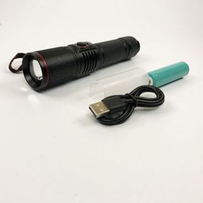 Фонарик полис P520-P50 / Фонарик тактический ручной / Мощный аккумуляторный IH-717 лед фонарик