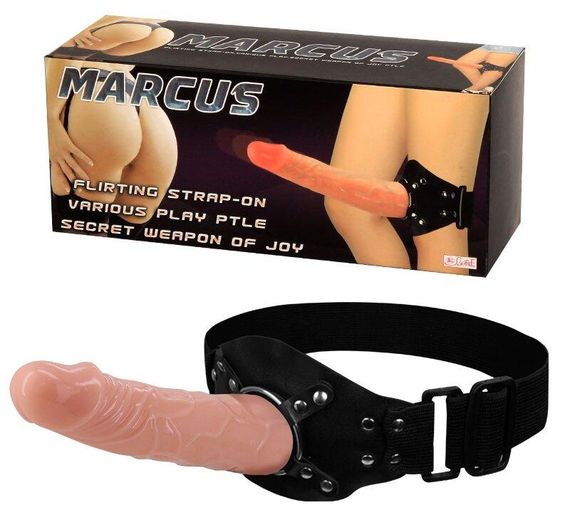 Страпон реалістик з фіксацією на ногу-MARCUS, BW-022035 Sex Aura | Зображення 1
