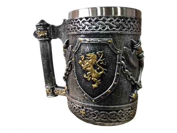 Кухоль Чашка 3D Зі Львів Сокира Лев у Щіті | Зображення 7