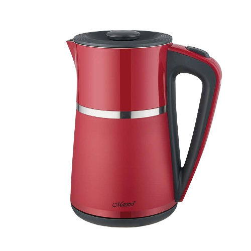 Електрочайник 1,7л 1500W метал (диск) червоний MR-030-RED Maestro
