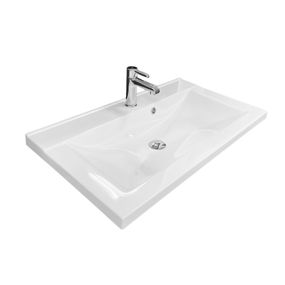 Раковина накладная Adamant QUANTO, прямоугольная (4824296206301)