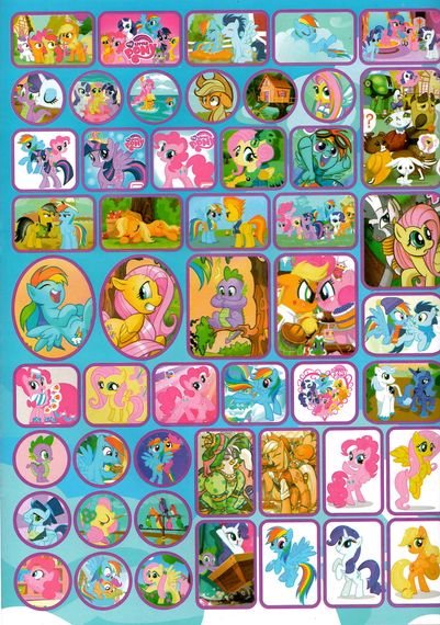 Розмальовка MLP А4 + 100 наклейок SH06917 Jumbi (6900203253026) | Зображення 3
