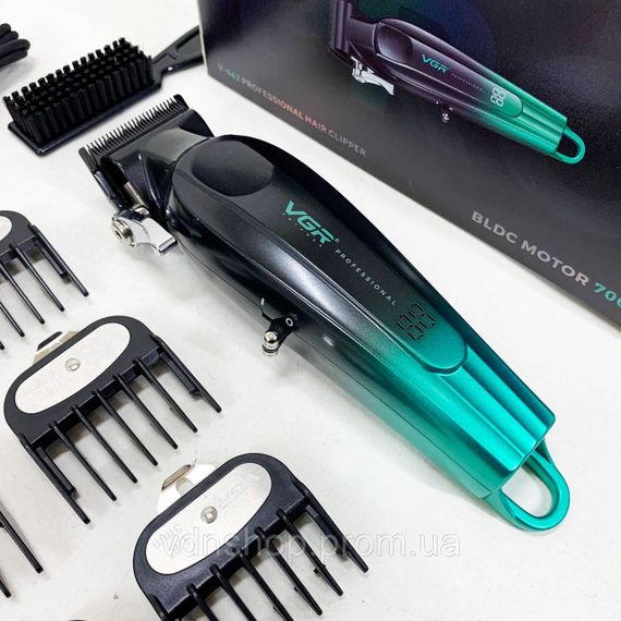 Професійна машинка для стрижки волосся в салон, Акумуляторний універсальний тример для стрижки KJ-33 | Зображення 2