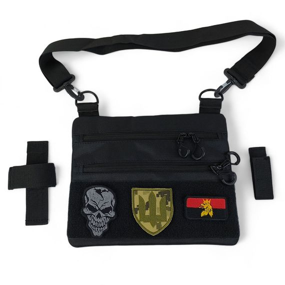 Чоловіча невеличка сумка месенджер для військових, Сумка чоловіча брезентова military WB-85 | Зображення 2