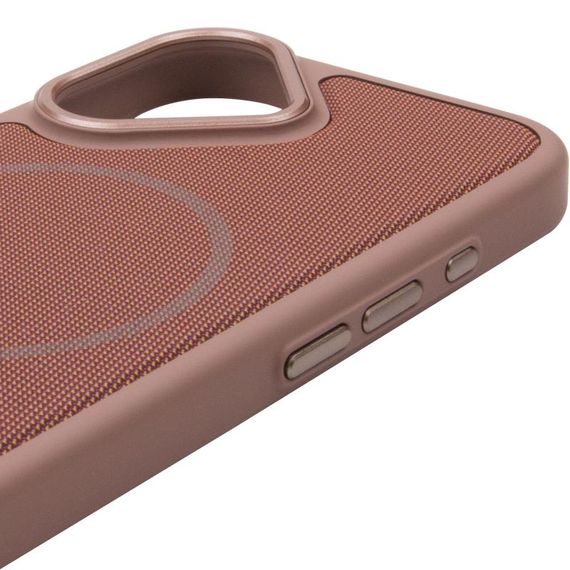 Чохол PC Textile Hybrid with Magnetic Fit для Apple iPhone 17 (6.3") Desert Gold | Зображення 3