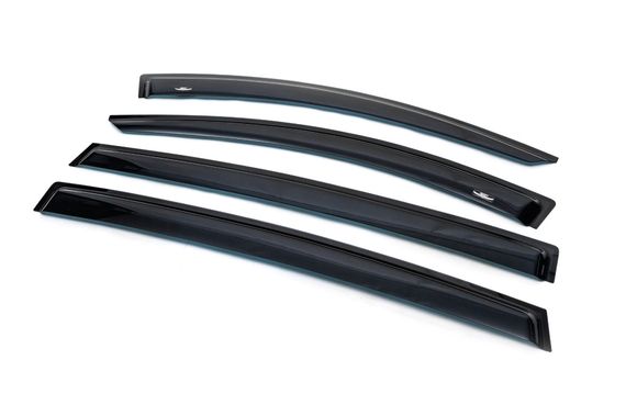 Ветровики (4 шт, HIC) для Renault Sandero 2013-2024 гг | Зображення 1