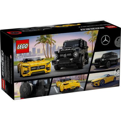 Конструктор LEGO Speed Champions Mercedes-AMG G 63 і Mercedes-AMG SL 63 (76924) | Зображення 3