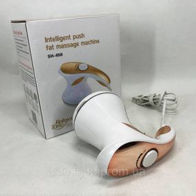 Тренажер массажер для спины, Вибро массажер ручной от сети для расслабления мышц ZE-67