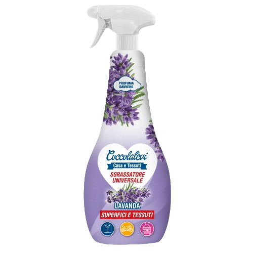 Засіб знежирюючий для поверхонь та тканин 750мл Лаванда COCCOLATEVI