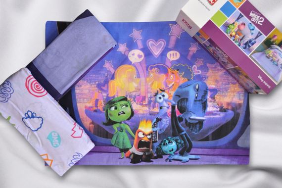 Постільна білизна TAC Disney 160×220 см Inside Out 2 | Зображення 3