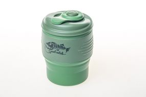 Кружка складна силіконова Tramp з кришкою 350ml oliva UTRC-082-olive