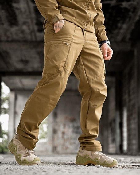 Тактичний костюм софтшел sofftshel AURA койот ПП7821 | Зображення 8