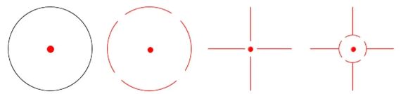 Прицел коллиматорный VECTOR OPTICS RATCHET 1x23x34 SCRD-2 Коллиматор Прицел коллиматорный Коллиматорный прицел | Зображення 3