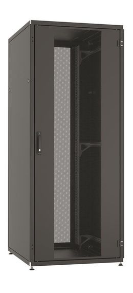 Шкаф ZPAS 19&quot; 42U 800x1000, перфор.двери WZ-IT-428010-44AA-4-161-FP, черный (IT-428010-44AA-4-161-FP)