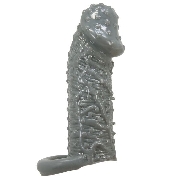 Насадка - презерватив Brave Man, BI-016013-2 ( сіра ) sexstyle | Зображення 6