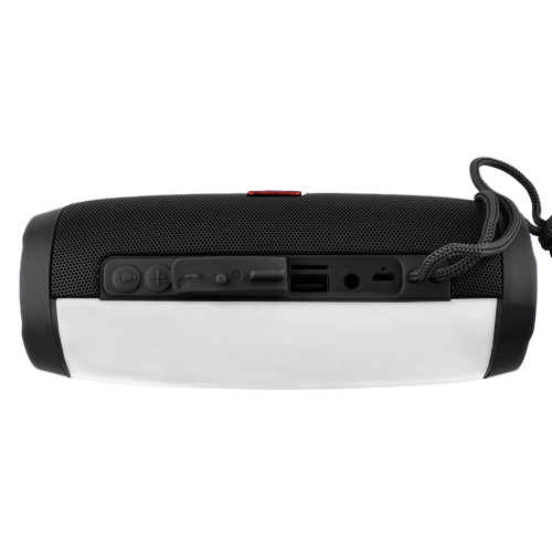 Портативная колонка T&amp;G TG157 с подсветкой, Bluetooth, радио, speakerphone, черный | Зображення 1