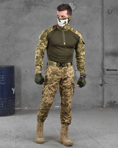 Тактичний костюм flatuot піксель