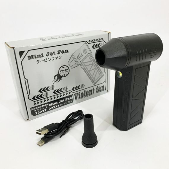 Ручной аккумуляторный мини-турбовентилятор, компрессор, Автомобильный турбовентилятор для удаления пыли DM-82 | Зображення 8