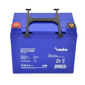 Аккумуляторная батарея MERLION EURO AGM MLTS12330M6 12V 33A h (195x130x155