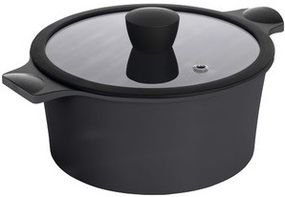 Кастрюля Ringel Zitrone Black с крышкой 4.2 л (RG-2108-24/1 BL-R) Черный